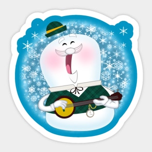 Have a holly jolly Christmas Sticker